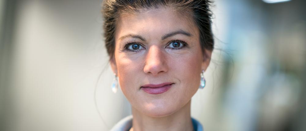 Sahra Wagenknecht ist Spitzenkandidatin der Linken in Nordrhein-Westfalen.