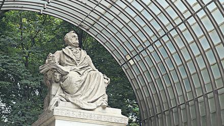 Das Richard Wagner-Denkmal im Berliner Tiergarten