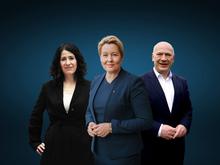 Dreikampf ums Rote Rathaus: Giffey, Wegner und Jarasch am Mittwoch im Tagesspiegel-Wahlkampf-Talk