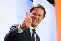 Der amtierende Ministerpräsident und Wahlgewinner Mark Rutte.