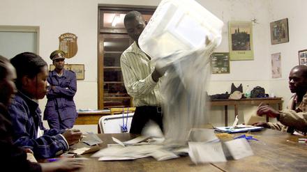 Wahlen Simbabwe