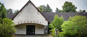 Die Bogensee-Villa von Joseph Goebbels, damals auch Waldhof genannt. 