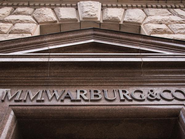 Eine Bankeninstitution in der Hansestadt: Die Warburg-Bank.