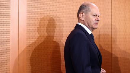 Bundeskanzler Olaf Scholz. Die SPD möchte ihn als „Friedenskanzler“ inszenieren. 