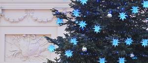 Weihnachtsmarkt „Blauer Lichterglanz“ 2023.