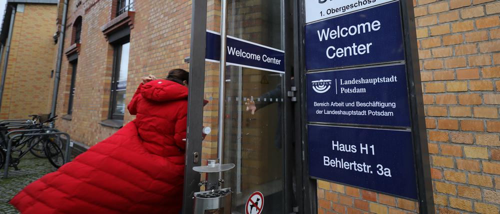 Das Welcome Center in Potsdam möchte die Integration in den Arbeitsmarkt fördern.