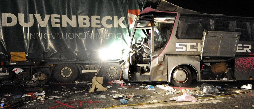 Wien Reisebus Unfall