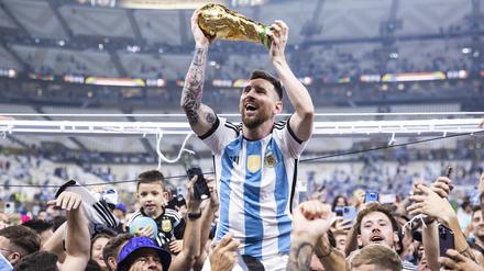 Argentiniens Superstar Lionel Messi nach dem WM-Finale