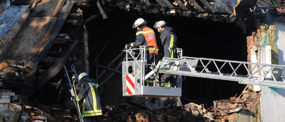Wohnhausexplosion in Gladbeck