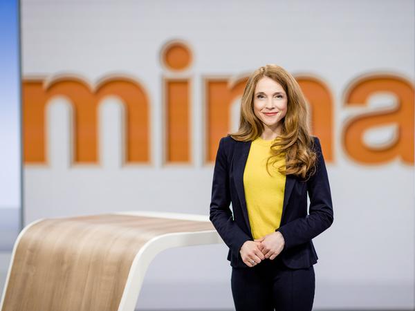 Mirjam Meinhardt moderiert das „ZDF-Mittagsmagazin“.