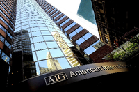 Das Gebäude des US-Versicherungsriesen AIG in New York.