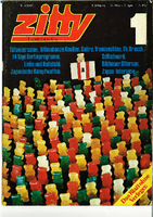 Gummibären. Das erste „Zitty“-Cover 1977.