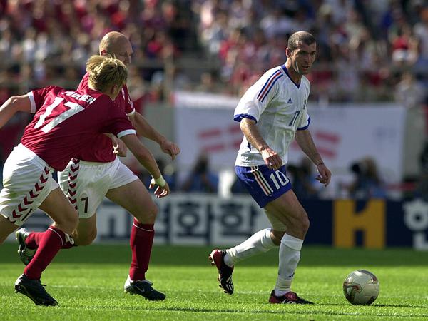 Verhinderter Spielmacher: 2002 konnte Zidane nur ein Mal auflaufen. 
