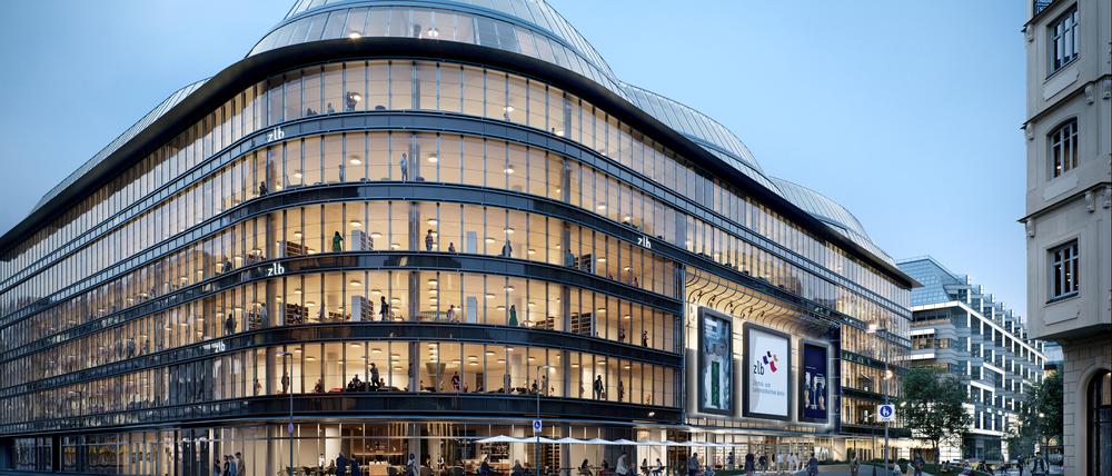 Im Luxuskaufhaus Quartier 207 soll nach dem Wunsch der Berliner Politik die neue Zentral- und Landesbibliothek entstehen.