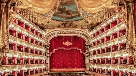 Das Real Teatro di San Carlo in Neapel.