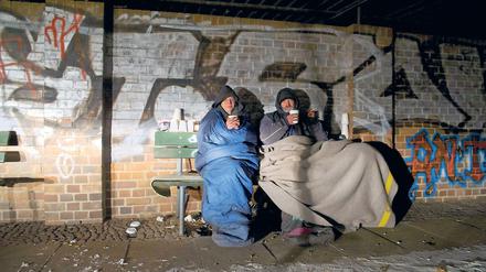 Das Projekt „SuN – Schutz und Neustart für Menschen ohne Obdach“ der Berliner Stadtmission. bietet Obdachlosen eine sichere Unterkunft.