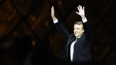 Manuel Macron gewann die Präsidentschaftswahl 2022.