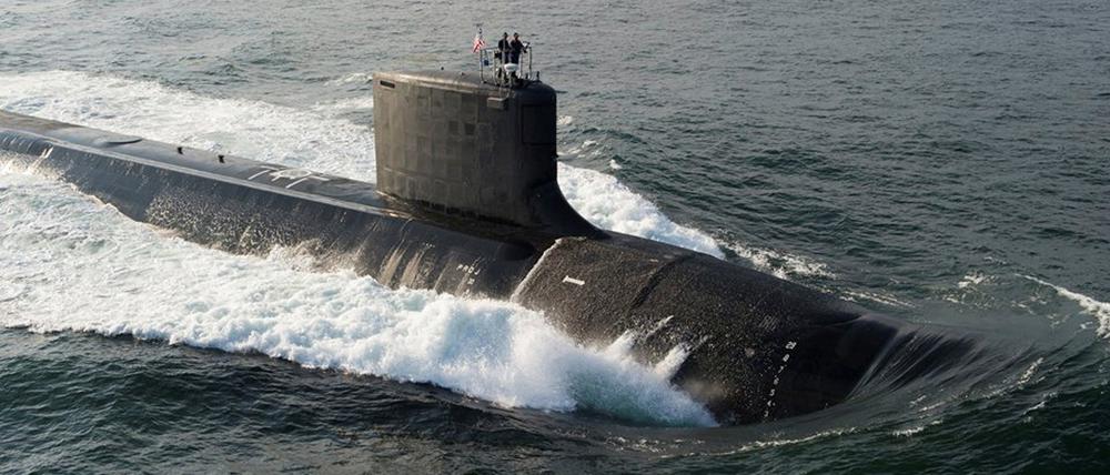 Ein nuklear betriebenes U-Boot der Virginia-Klasse.
