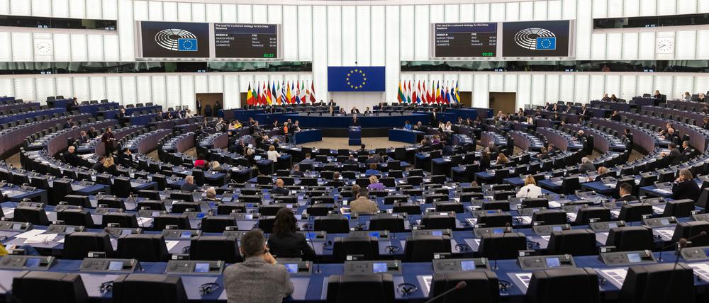 Das EU-Parlament tagt vom 17. April bis zum 20. April in Straßburg und spricht unter anderem über die Beziehungen der EU zu China.