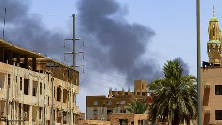 Anhaltende Kämpfe in der Hauptstadt Khartum.