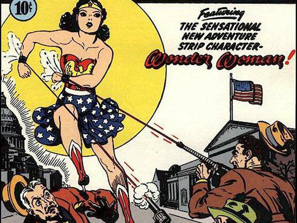 Premiere. In den "Sensation Comics" betrat Wonder Woman 1942 erstmals die Welt der Männer.