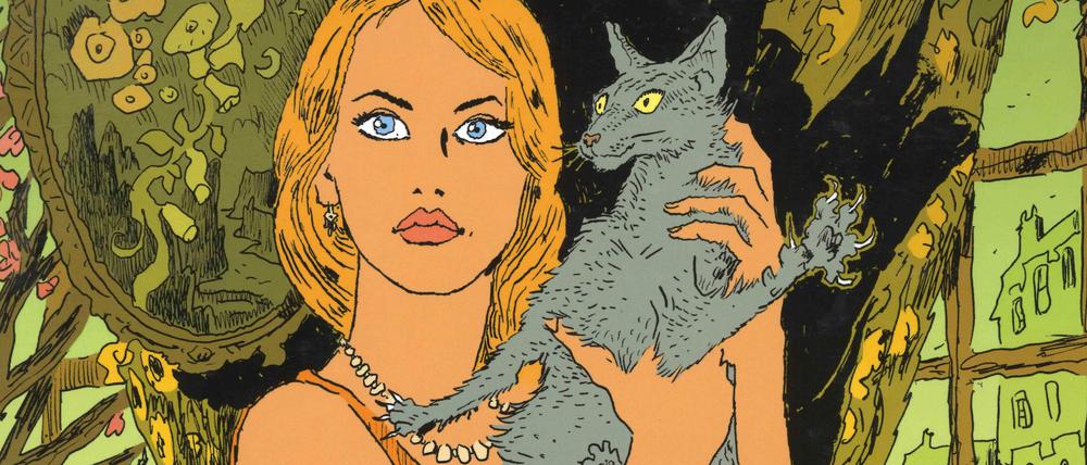 Lebensecht: Für das Cover des aktuellen Bandes von "Die Katze des Rabbiners" stand die Freundin des Zeichners Modell. 