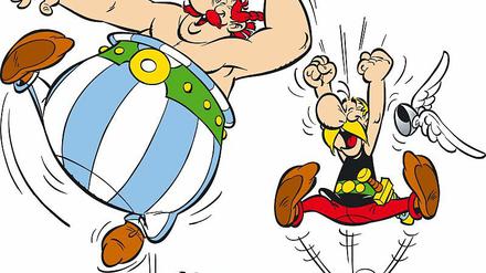 Gallier, wollt Ihr ewig leben? Asterix und Obelix wie man sie seit Jahrzehnten kennt.