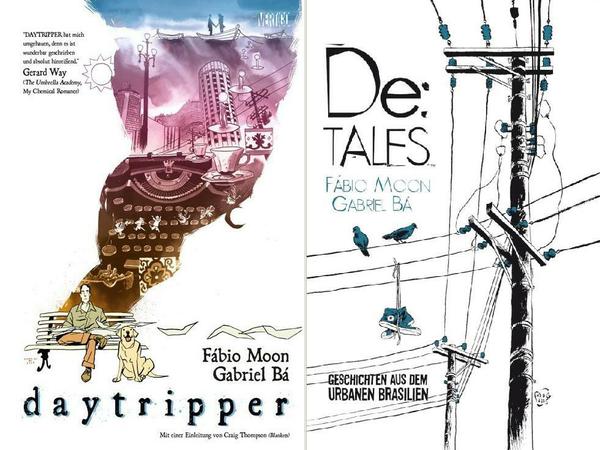 Doppelschlag: Diese beiden Bücher des Duos sind jetzt auf Deutsch erschienen.