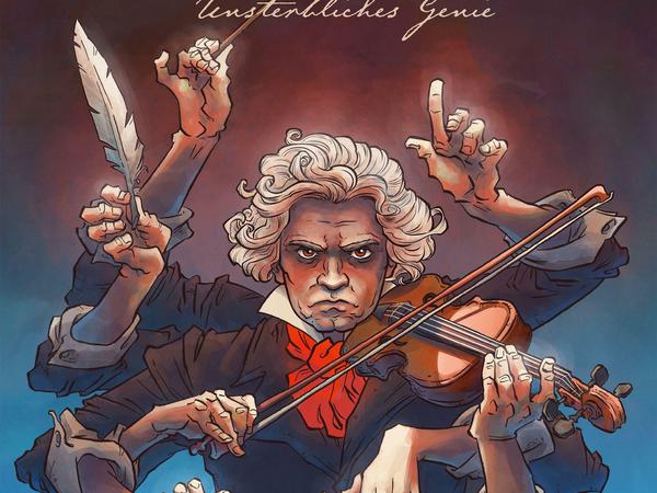 Das Titelbild von „Beethoven. Unsterbliches Genie“.