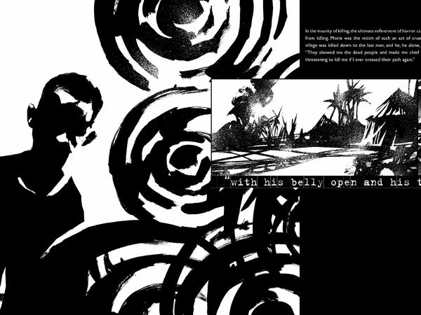 Afrikanisches Trauma: Ein Auszug aus Danijel Žeželjs "Morie, Prince of the Dead", das im Rahmen des Black-Light-Projekts entstand.