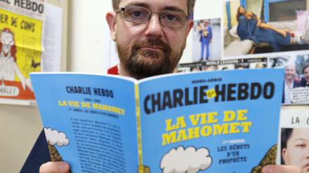 Professioneller Provokateur: Stéphane Charbonnier, Herausgeber und Zeichner von „Charlie Hebdo“, mit dem umstrittenen Comic.