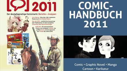 Wegweiser durch die Nischengesellschaft: Der Comic-Report ist gerade erschienen, das Comic-Handbuch folgt in Kürze.