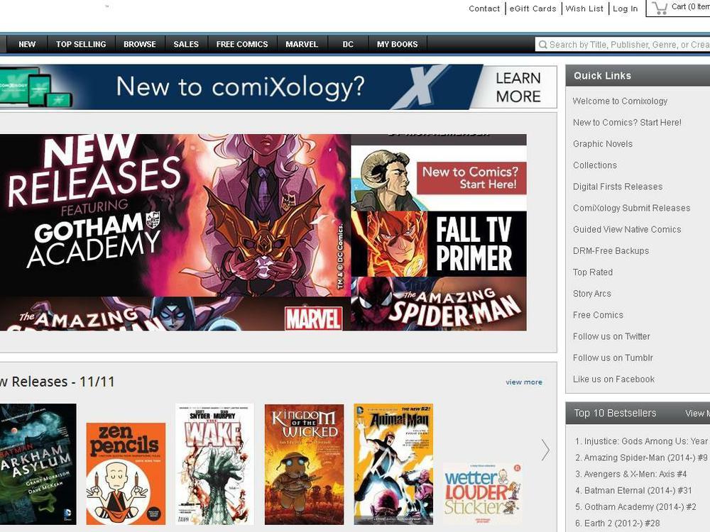 Digitale Comics preschen nach vorne