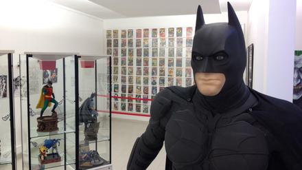 Heroisch: Batman ist in der Ausstellung zum 75. Jahrestag der Figur in vielen Variationen zu sehen.