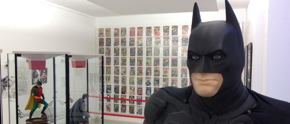 Heroisch: Batman ist in der Ausstellung zum 75. Jahrestag der Figur in vielen Variationen zu sehen.