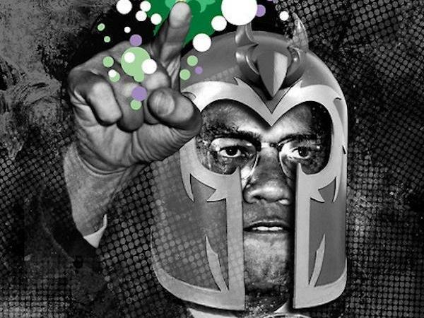 Malcolm X als Magneto: Eine der Arbeiten des Künstler-Duos Black Kirby.
