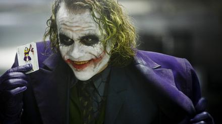 Zeitloser Schurke: Der Joker wurde in diversen Batman-Verfilmungen von Cesar Romero, Jack Nicholson und hier zuletzt von Heath Ledger gespielt.