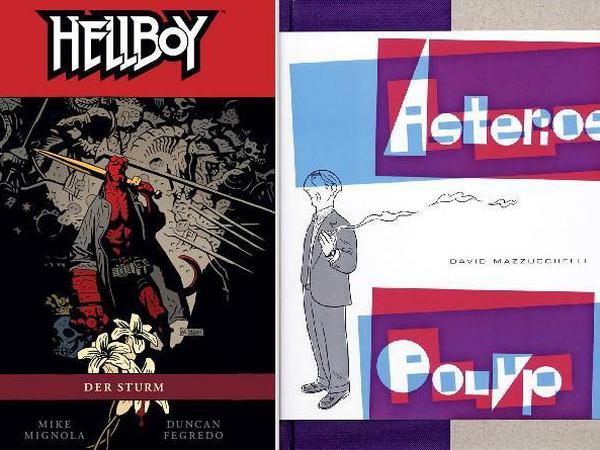 In der Spitzengruppe: "Hellboy" und "Asterios Polyp".
