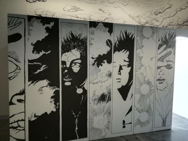 Mehr Licht: Nicht Goethe, sondern Street-Art-Künsttler Ganzeer im Edith-Russ-Haus.