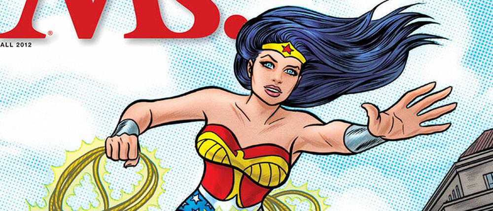 Kämpferin: Wonder Woman auf dem Cover der aktuellen Ausgabe der feministischen Zeitschrift "Ms.".