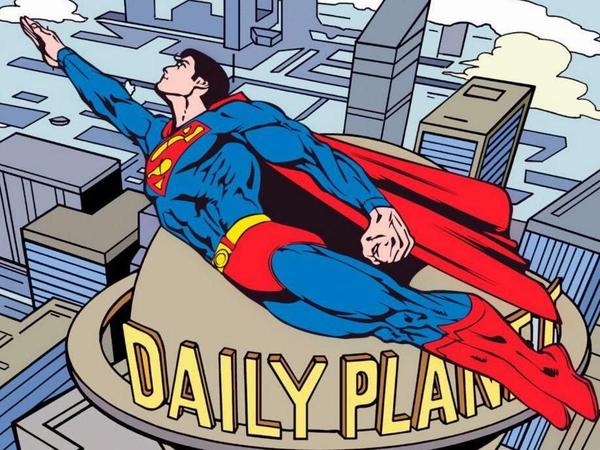 Schutzheiliger: Seit 75 Jahren dreht Superman über Metropolis seine Runden.