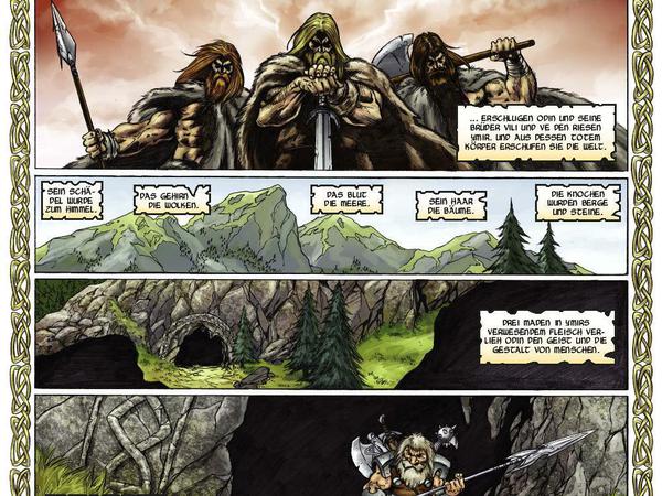 Der Prolog der sechsteilige Serie „Thor: Ragnarök“ erläutert die Entstehung der Welt, wie ihn sich die alten Germanen in der nordischen Mythologie vorgestellt haben.