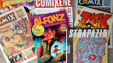 Enger Markt: Wer sich für Comics interessiert, hatte bislang die Wahl unter einem halben Dutzend deutschsprachiger Zeitschriften - jetzt gibt es eine weniger.