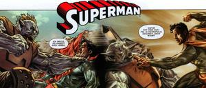 Held mit menschlichem Antlitz: Eine Seite aus Lee Bermejos und John Arcudis Superman-Episode.