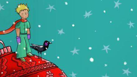 Das Cover von Baltscheits "Der kleine Prinz feiert Weihnachten"