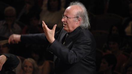 Dirigent Eliahu Inbal, 81, leitete das Konzerthausorchester von 2001 bis 2006. Damals hieß es noch Berliner Sinfonie-Orchester.