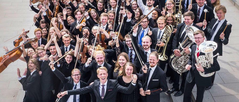 Das Norwegische Jugendsymphonieorchester.