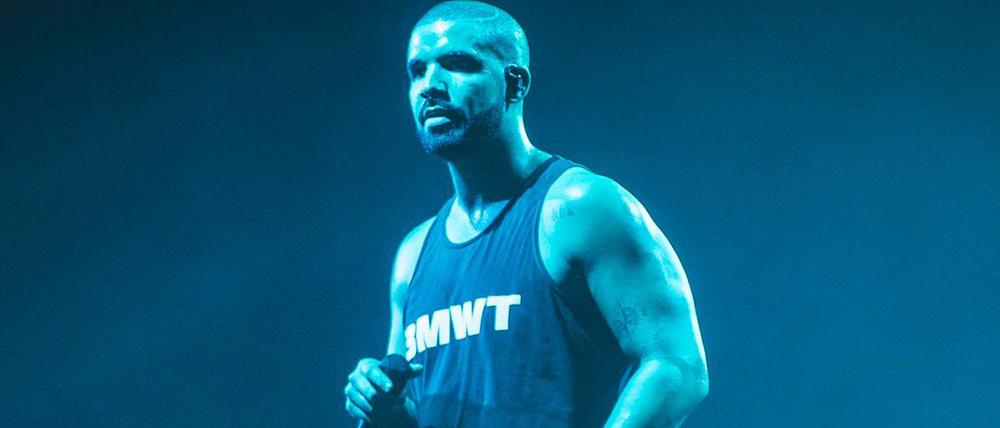 Drake auf Tour, 2017.