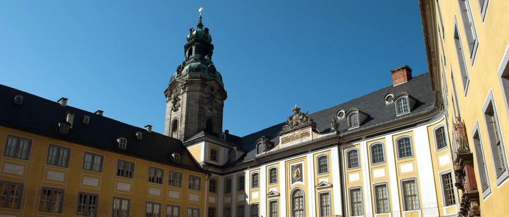 Das Schloss Heidecksburg in Rudolstadt gehört zur Stiftung Thüringer Schlösser und Gärten.