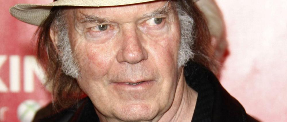 Der kanadisch-amerikanische Musiker Neil Young.
